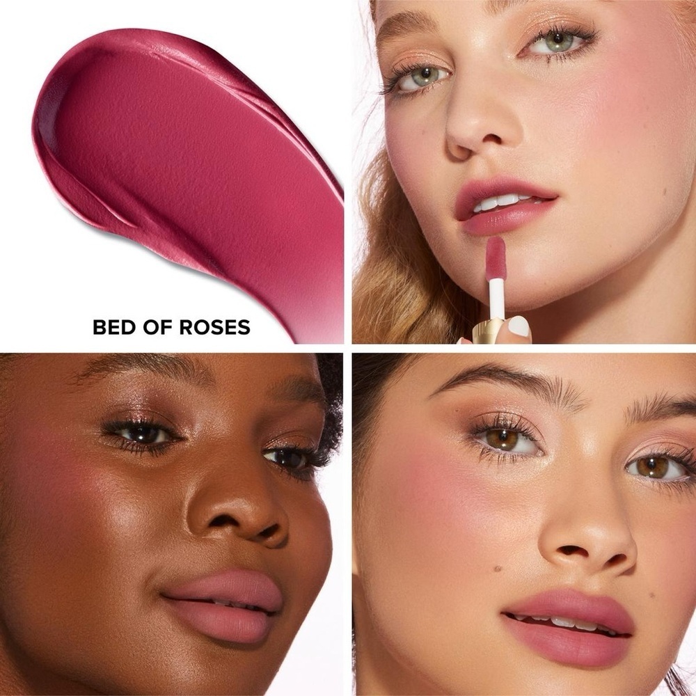 Too Faced Cloud Crush Whipped Lip & Cheek Color – Bed of Roses - Picture 4 of 9